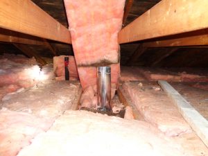 Exhaust Duct Vented in Attic